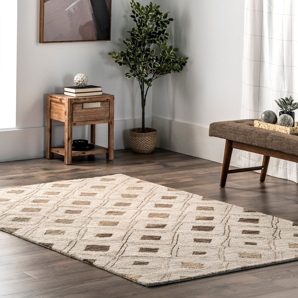 Nuloom Coco Trellis Wool Area Rug