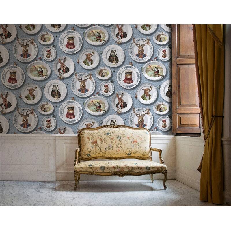 Tales of the Manor Non-Pasted Wallpaper - Covers 56 Square Feet
