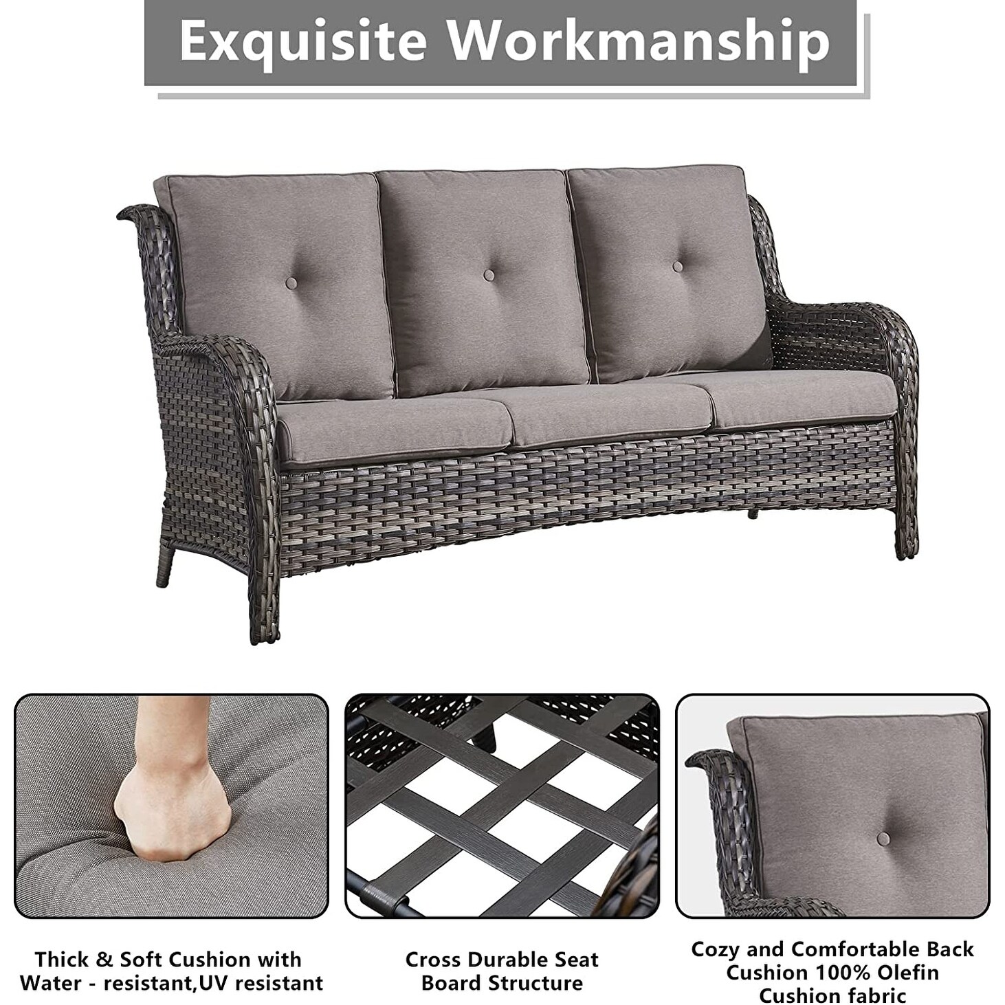 Wilson & fisher oakmont ottoman sale