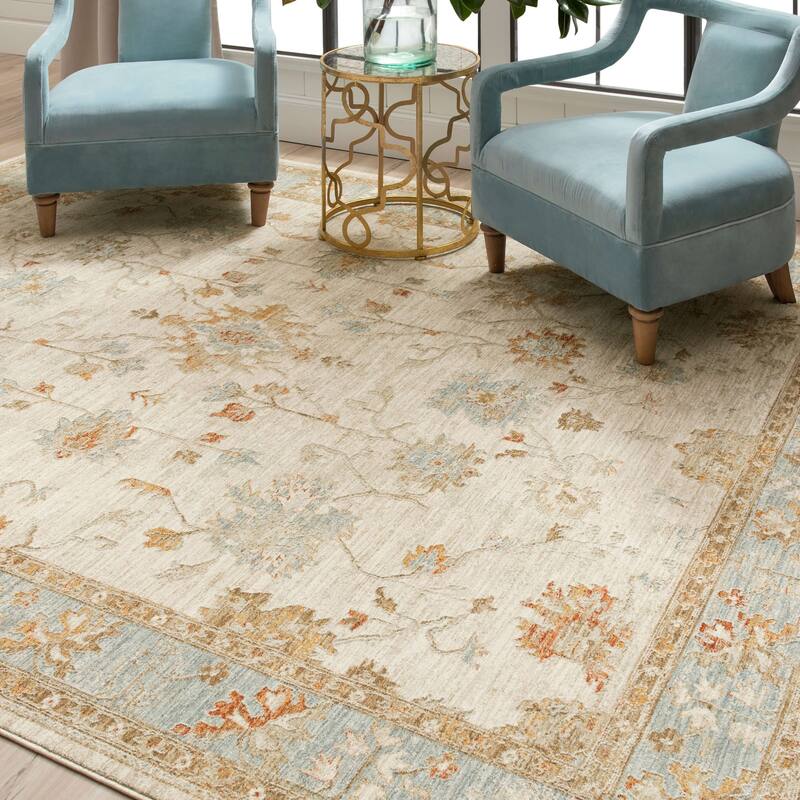 Karastan Iznik Ornamental Medallion Area Rug