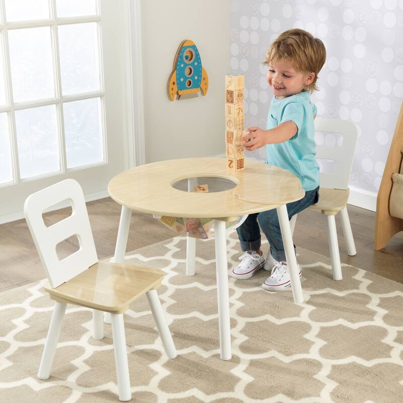 KidKraft 3-piece Round Table and Chair Set