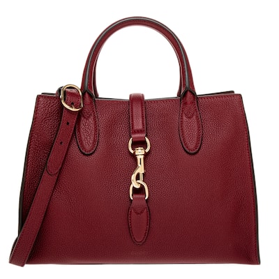 Gucci Medium Tote Bag with Hook Closure