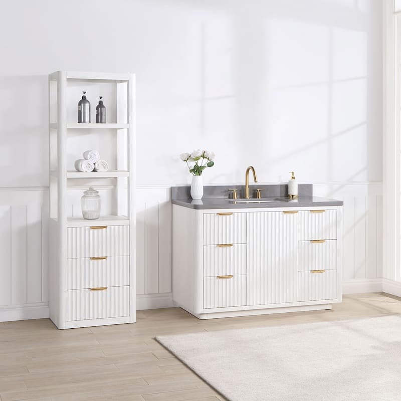 Miseno MV-NM-704148 Cadiz 48" Free Standing Single Basin Vanity Set