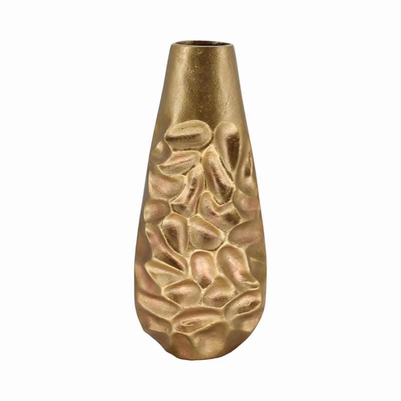 Metal Cartwright Hammered Textured Vase - Bronze, 19 in.