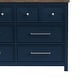 preview thumbnail 7 of 12, Furniture of America Althea Modern Farmhouse 3-Piece Wood Dresser and 2 Nightstand Bedroom Set