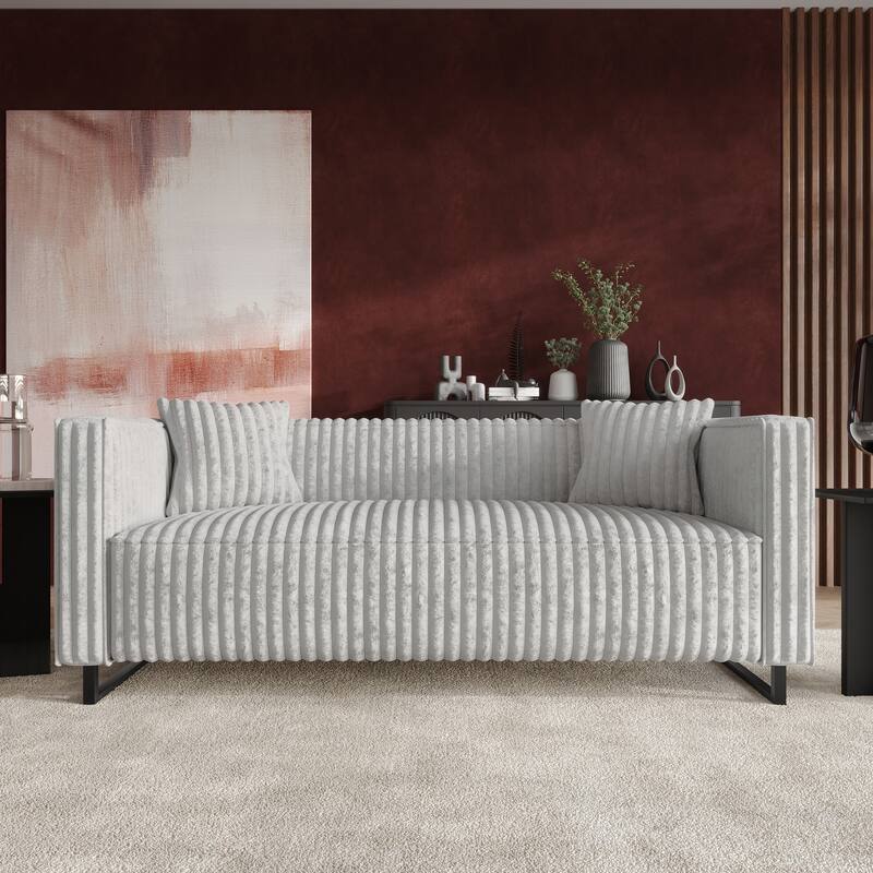 CraftPorch Mid Century Modern Upholstered Sofa