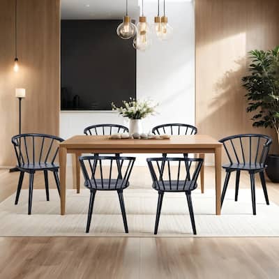Country Classic 21.7" Wide Spindle Back Dining Chairs