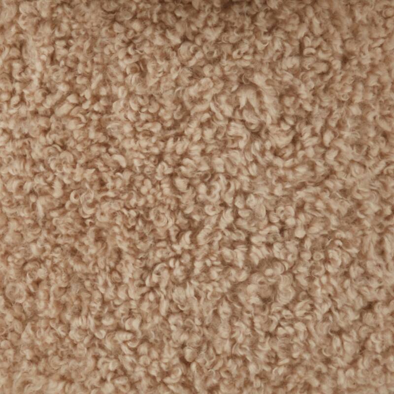 Mushroom Storage Ottoman – Sherpa Footrest with Hidden Storage, Decorative Accent Stool for Living Room or Bedroom