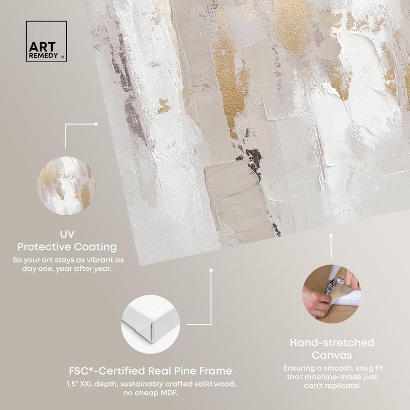 Gilded Brilliance II Canvas by Art Remedy, Gallery Wrapped