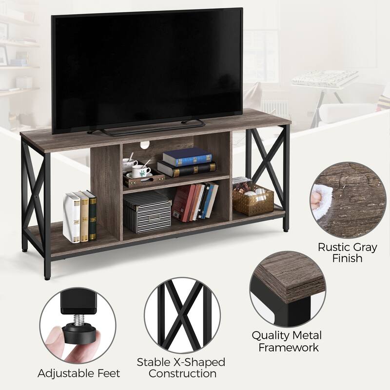Yaheetech 55" W TV Stand TV Console Table for Living Room