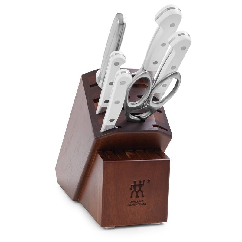ZWILLING Pro Le Blanc 7-pc Knife Block Set