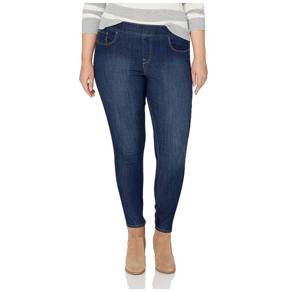 levi pull on jeans plus size