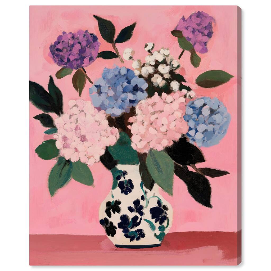 Flower Pot Dream II Canvas by Art Remedy, Gallery Wrapped