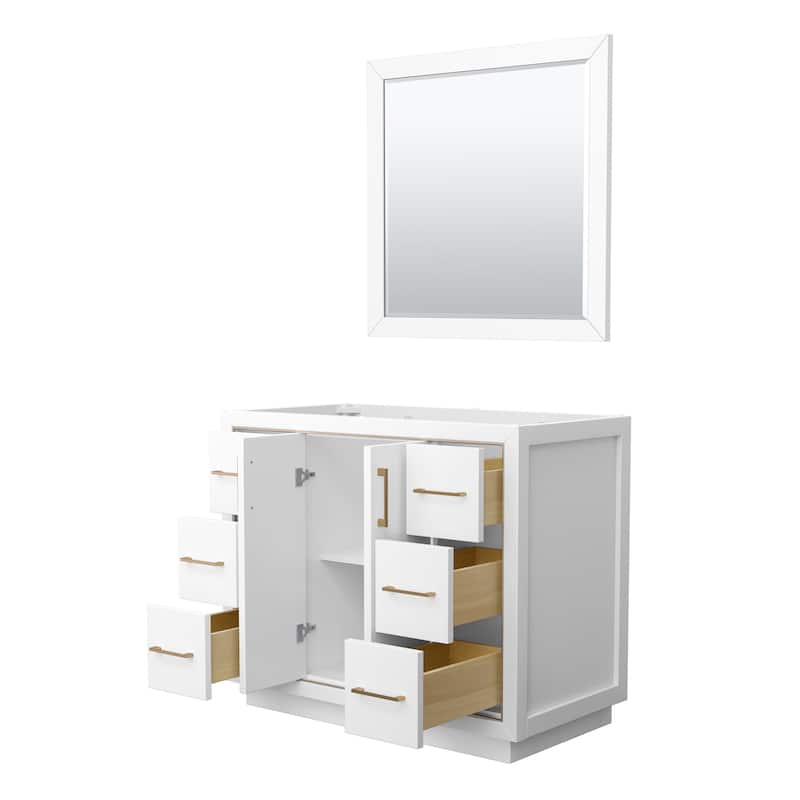 Wyndham Collection WCF1111-42S-CX-M34 Icon 42" Single Free Standing