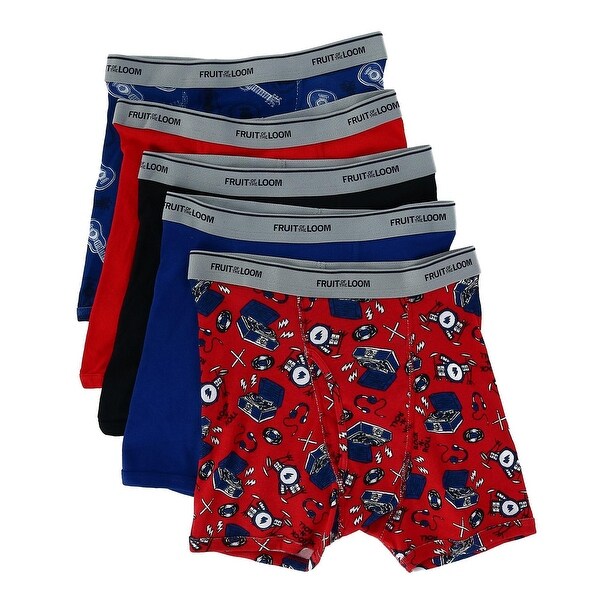 fruit of the loom boys boxers