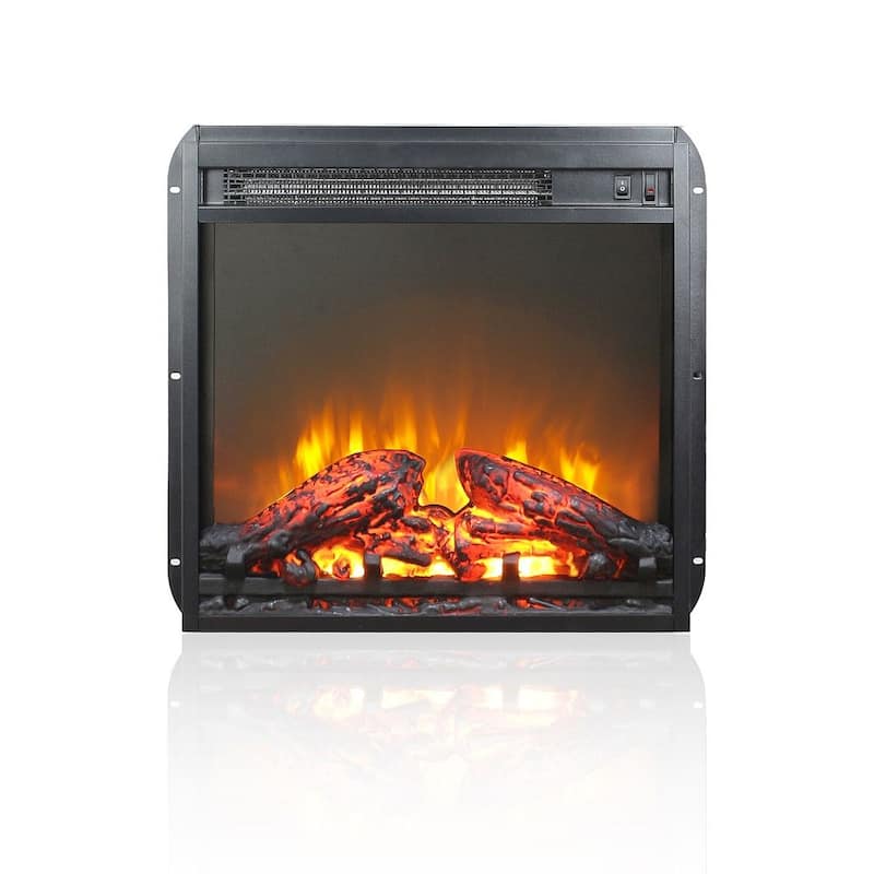 18 inch electric fireplace insert