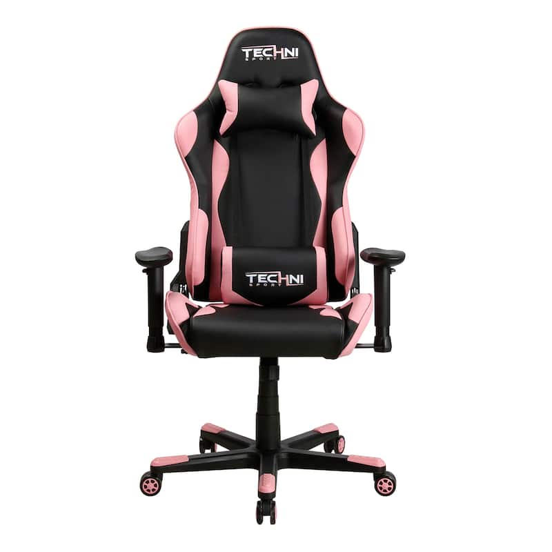 Techni Sport TS-4300 Ergonomic High Back Racer Style PC Gaming Chair for Ultimate Comfort and Support