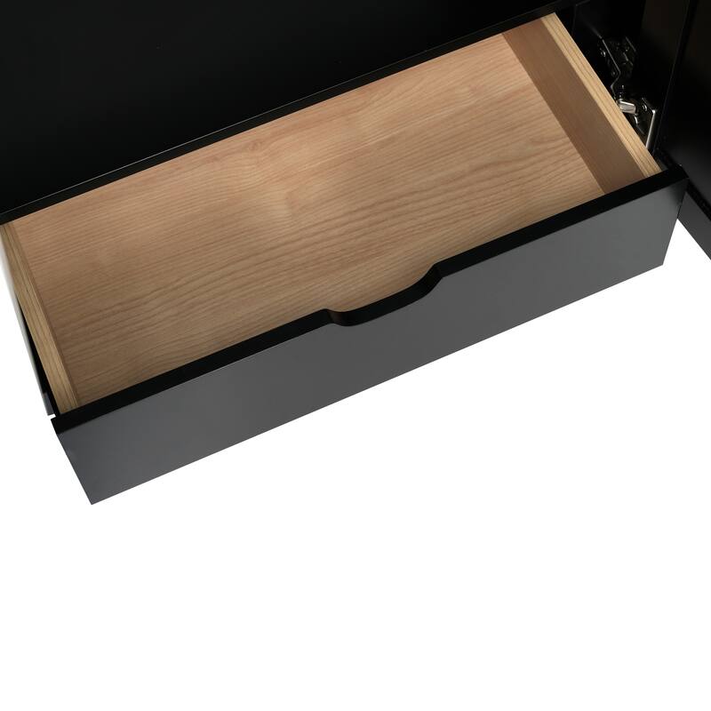 30-Inch Bathroom Vanity with Ceramic Sink and Ample Storage