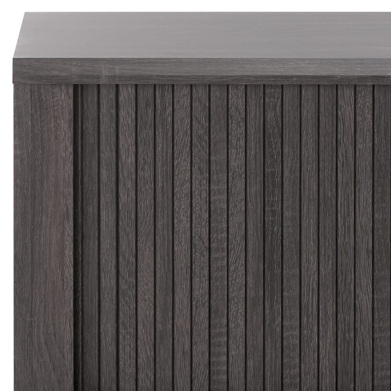 SAFAVIEH Aphra 2-Door 2-Shelf Entertainment Media Stand (Fits up to 65" Flatscreen TV) - 59 in. x 15.4 in. x 21.9 in.