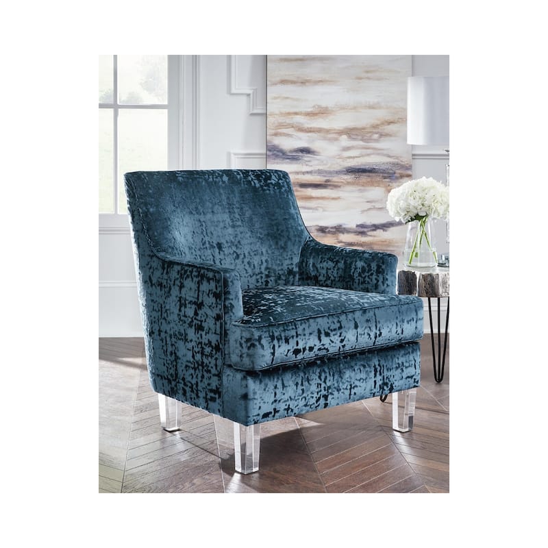 Gloriann Accent Chair - 30"W x 33"D x 35"H - Blue