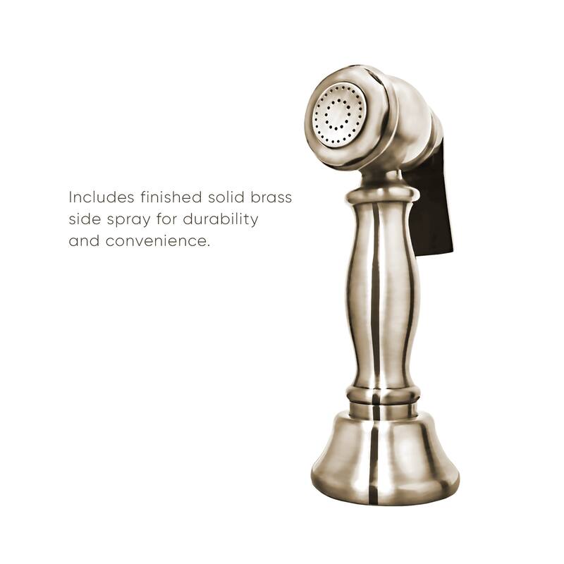 Whitehaus Vintage III Plus 1.5 GPM Widespread Faucet