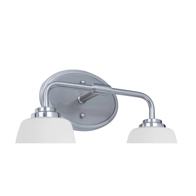 Brio Lighting Meira 2-Light Dimmable Bathroom Vanity Light