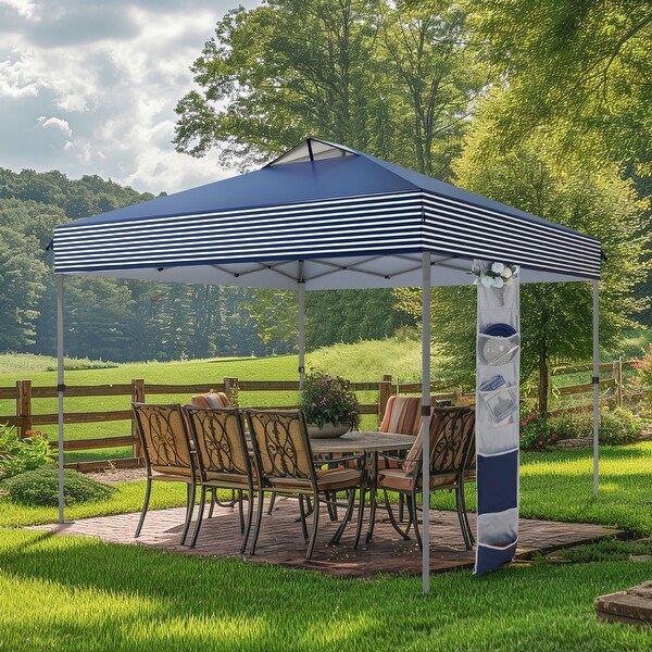 10 x 10 Pop Up Outdoor Canopy Tent Commercial Instant Reinforce Canopies with Wheel Carry Bag Storage Pocket 10x10 Bed Bath Beyond 30721837