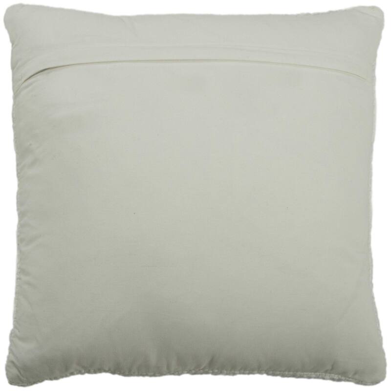 Rizzy Home Solid Textured Modern Throw Pillow