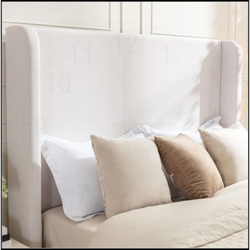 Harper Tall Headboard Upholstered Bed