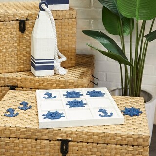 Blue Iron Nautical Game Set - 14 x 14 x 1