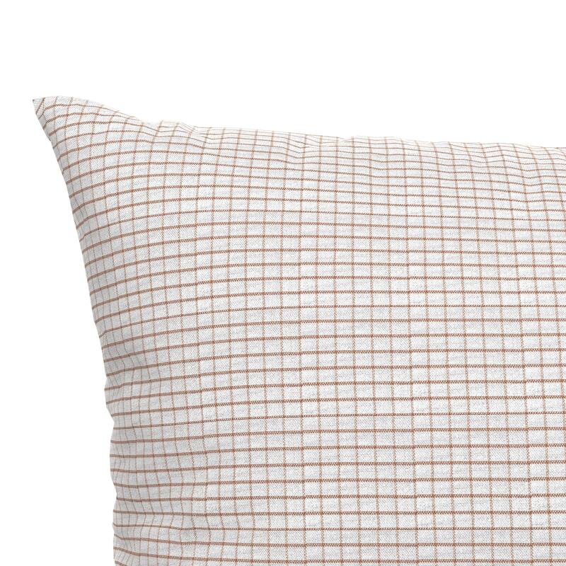 All-in-One Copper Infused Fitted Mattress Protectors and Pillow Protectors - EACH SOLD SEPRATELY - White/Copper - King Pillow