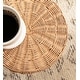 preview thumbnail 11 of 10, Kate and Laurel Sula Rattan Drink Table - 10x10x22
