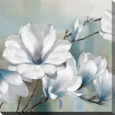 "Spring Magnolias" by Rogier Daniels Print on Canvas