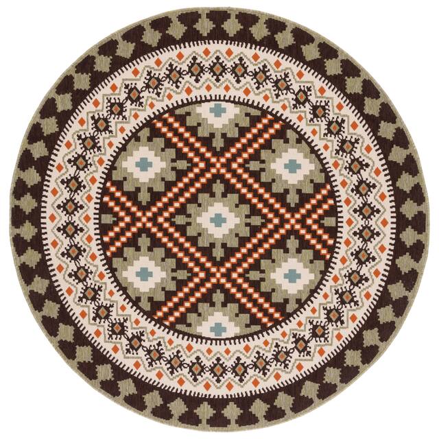 SAFAVIEH Veranda Eyvor Indoor/ Outdoor Waterproof Patio Backyard Rug