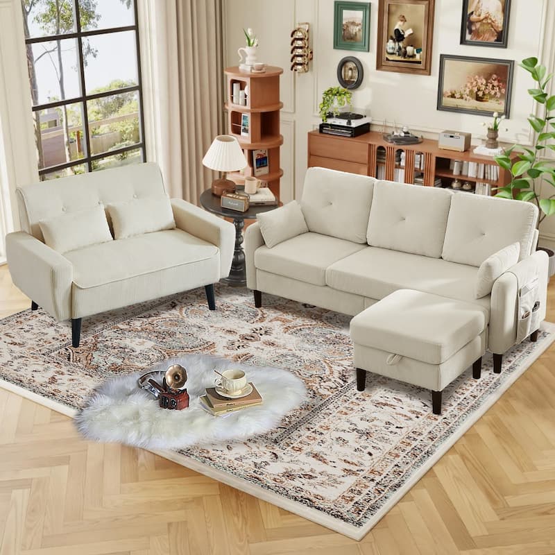 3 Pieces Living Room Sets