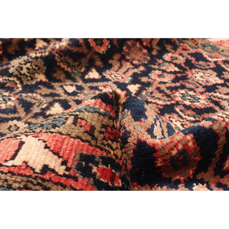 ECARPETGALLERY Hand-knotted Anadol Dark Navy Wool Rug - 3'1 x 9'8