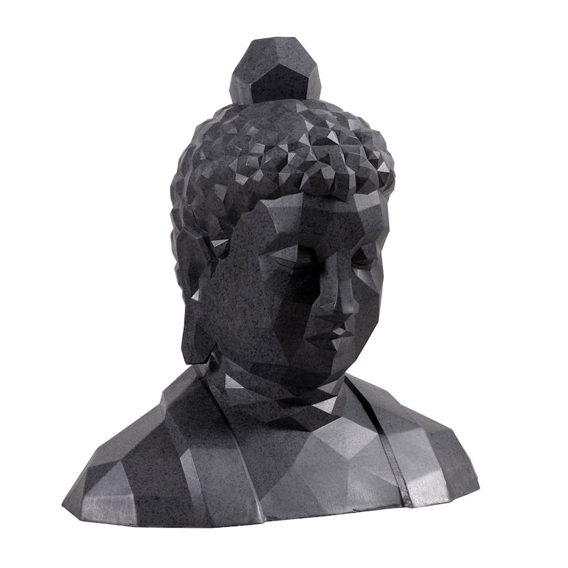 Buddha's head Outdoor Garden Statue - 18.5"