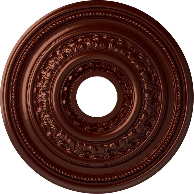 17 5/8"OD X 3 5/8"ID X 1 7/8"P Orleans Ceiling Medallion