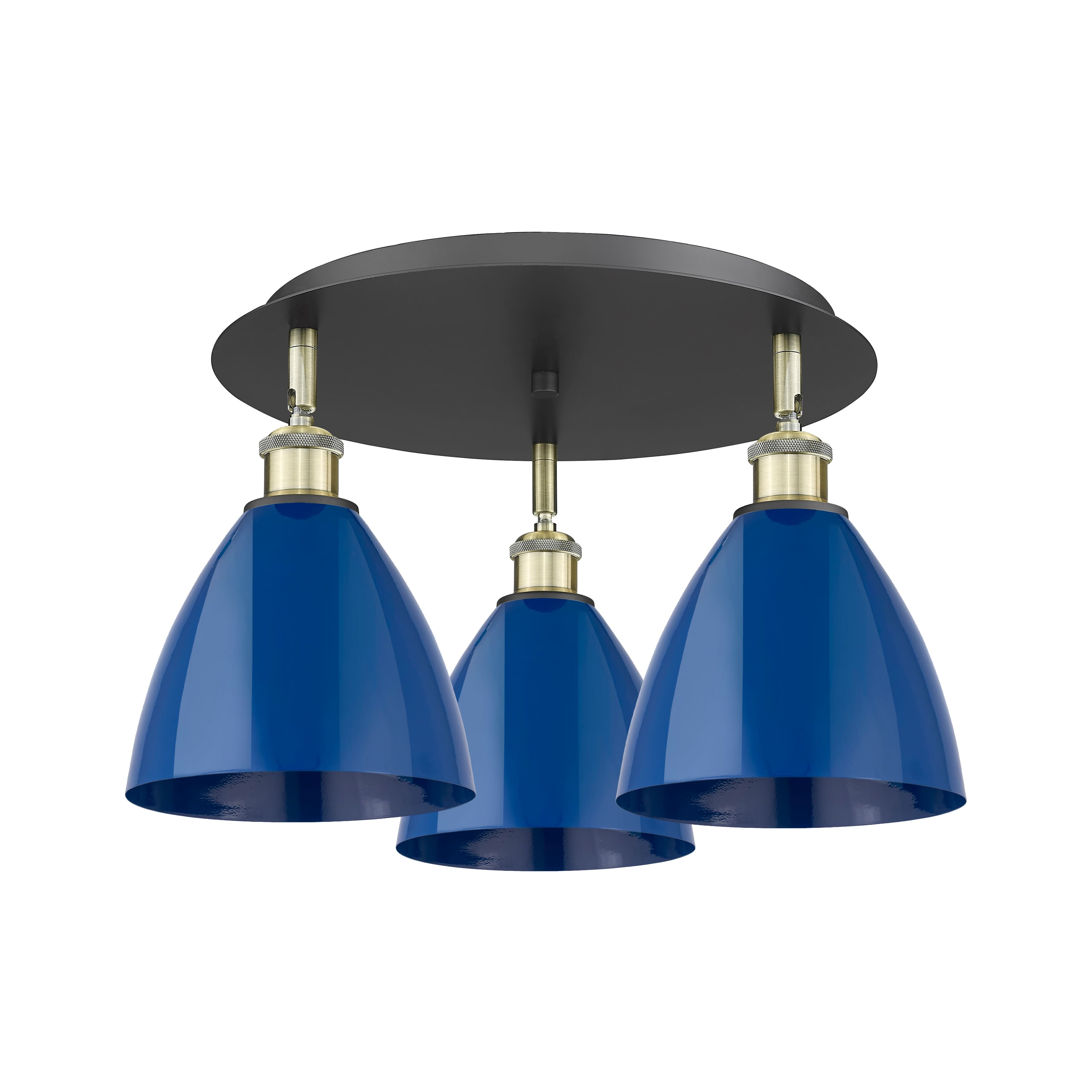 Option Blue / Black Antique Brass
