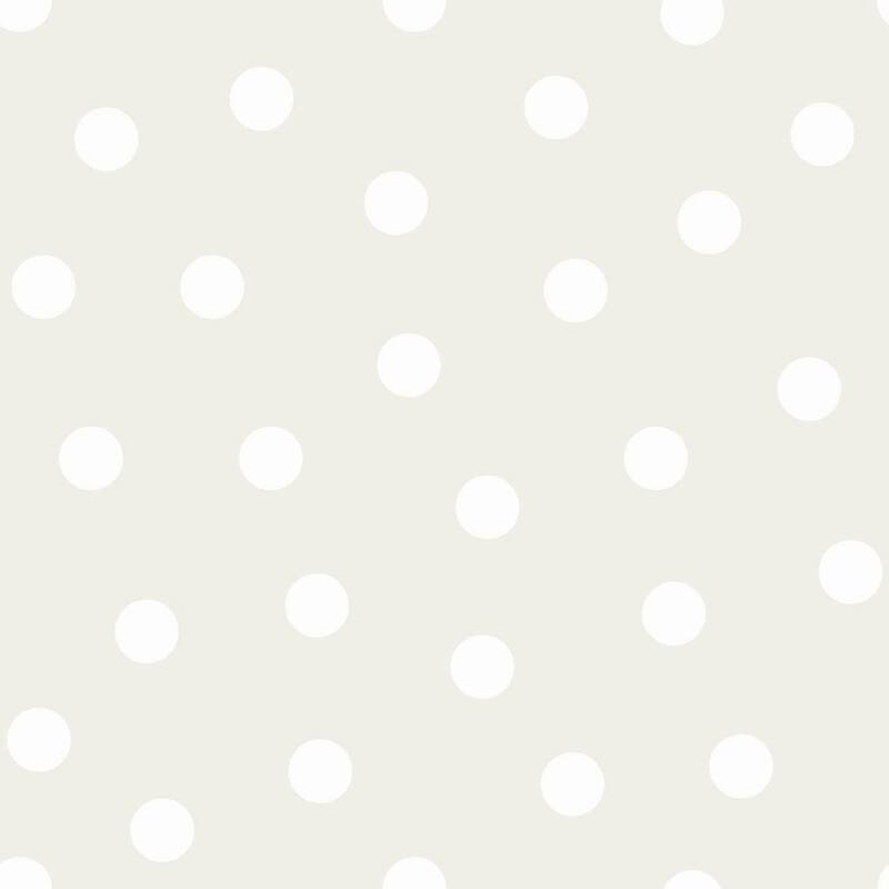 Chesapeake Jubilee Silver Dots Wallpaper - 20.9 x 396 x 0.025