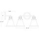 preview thumbnail 6 of 18, Alden Bath Light