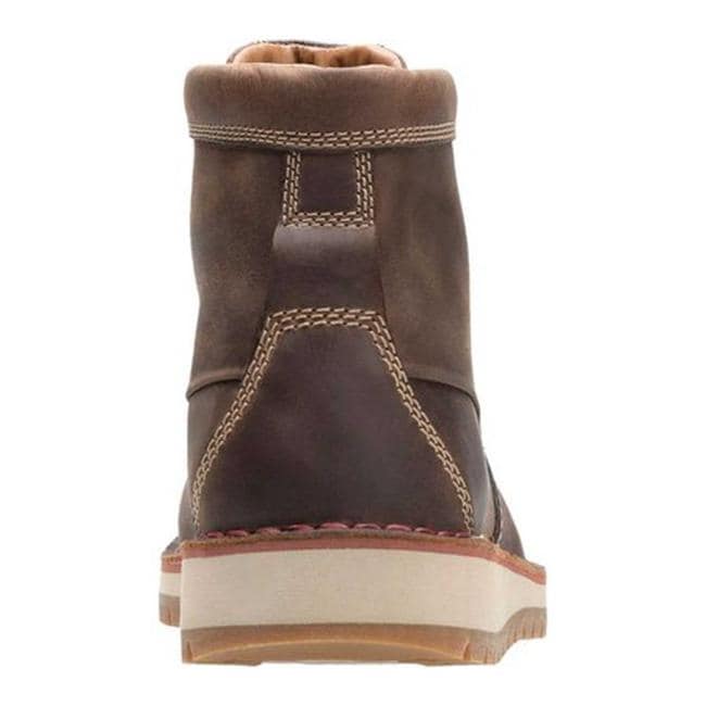 clarks varby top brown