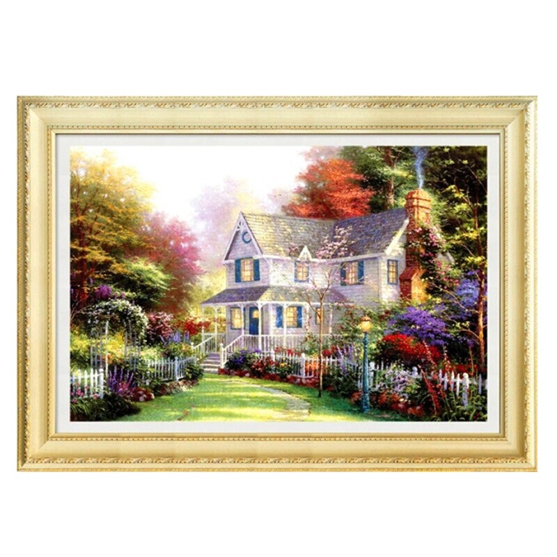 Shop 5d Diamond Painting Full Jewelled Cross Stitch Living Room