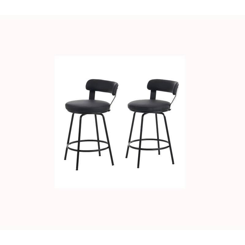 Ashley Swivel Modern Counter Barstools Set of 2