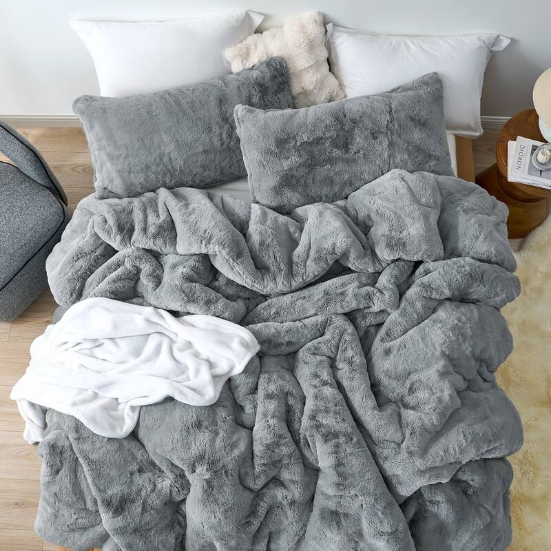 Chunkiest Chunky Bunny® - Coma Inducer® Comforter Set - Lush Gray