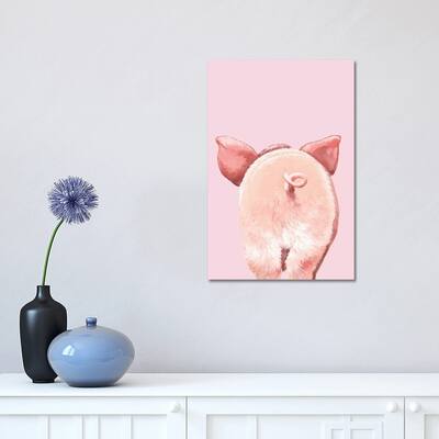 iCanvas "Pig Butt" by Big Nose Work Canvas Print