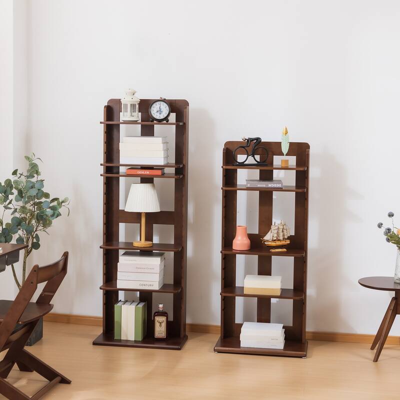 Adjustable Wood Bookshelf, Bookcase, Storage Shelves