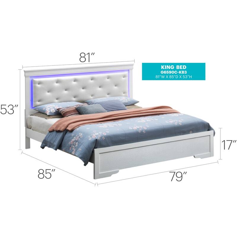 Lorana King Panel Beds