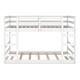 preview thumbnail 12 of 16, Sturdy Full over Full Bunk Bed with Built-in Ladder and Guardrail - Solid Wood Slats Support - Kids' Bedroom Furniture