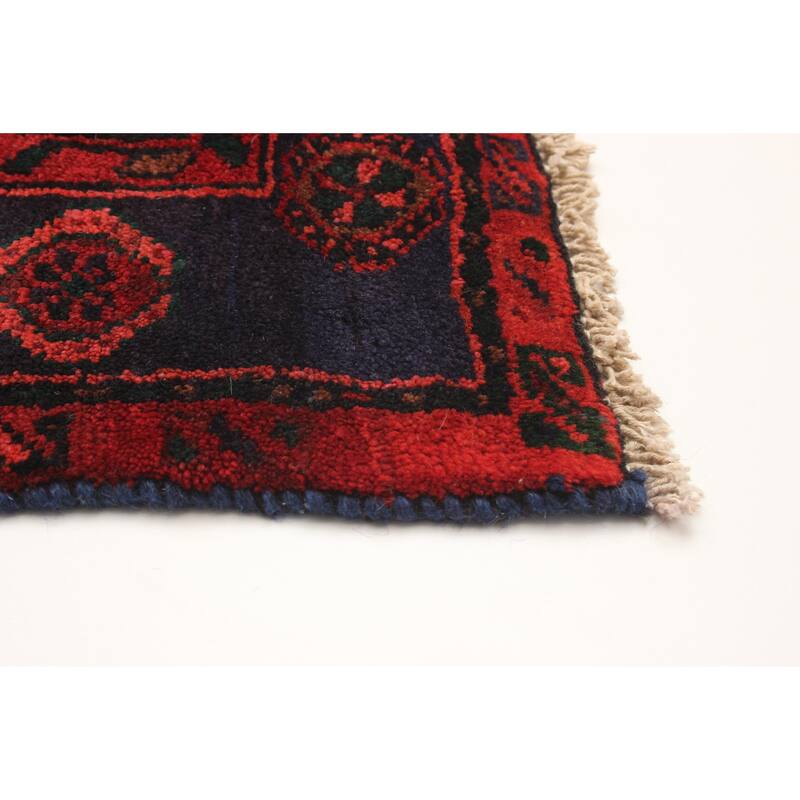ECARPETGALLERY Hand-knotted Anadol Black Wool Rug - 4'4 x 6'10